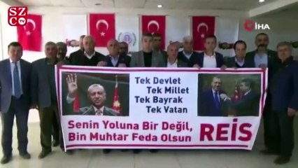 Muhtarlardan Engin Özkoç’a şok tepki