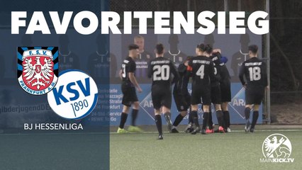 Klarer Sieg für den Tabellenführer | FSV Frankfurt U17 – Karbener SV U17 (BJ Hessenliga)20 12:12 Uhr