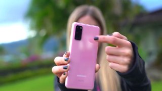 Pink Samsung Galaxy 5G S20