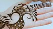 latest Easy mehndi designs for front hands - Easy beautiful mehndi - Simple Henna designs 2019