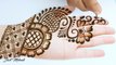 Latest stylish Mehendi design front hand - Simple Mehndi design - easy Trick mehndi design 2022