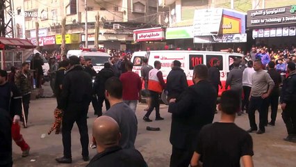 Deadly fire in Gaza Strip market kills at least nine