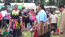 COCONUT HUSKING- Tonga Agricultural Show | COCONUT DANCING | TONGATAPU