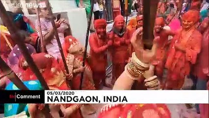 Holi festivities go ahead despite caution from PM Modi over COVID-19