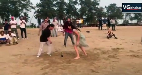 कैटरीना कैफ समुद्र किनारे खेल रही थीं ये गेम,