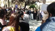 Concentración del Sindicato de Estudiantes en Badajoz