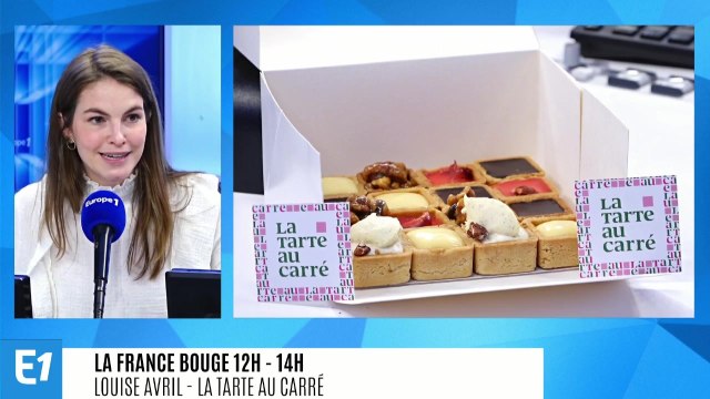 La France bouge : Louise Avril, Présidente fondatrice La tarte au carré, des tartes sucrées et salées parisiennes