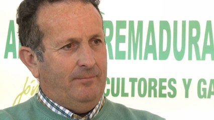 Juan Metidieri, presidente de Apag Extremadura Asaja