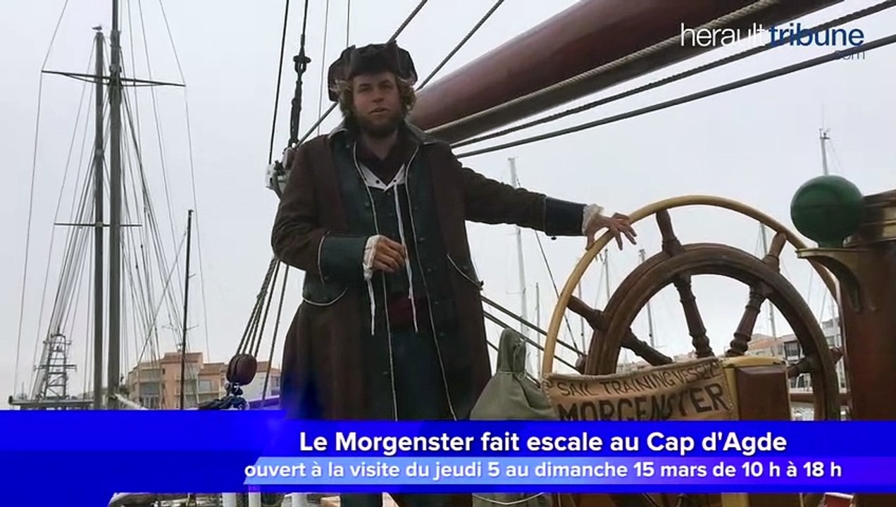 LE CAP D'AGDE - Escale du Morgenster jusqu'au 15 mars 2020, venez visiter le grand brick deux-mâts !