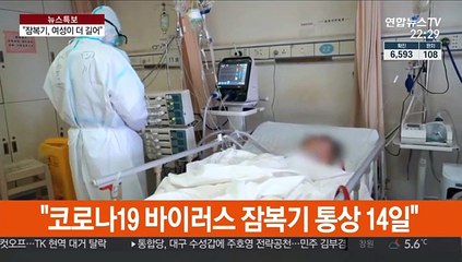 "코로나19 잠복기, 여성이 더 길 수도…격리기간 늘려야"