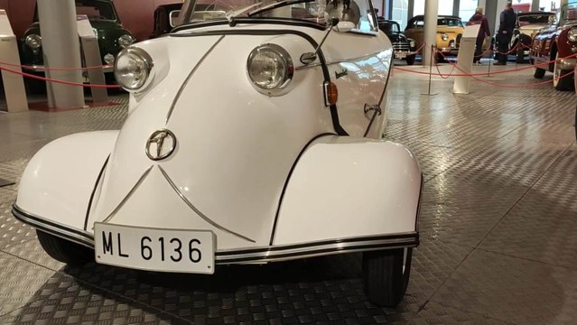 El Museo de la Automoción de Salamanca exhibe un Messerschmitt KR200