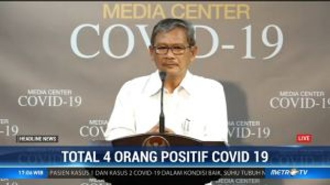 Tambah 2 Pasien, Total 4 Orang Positif Corona