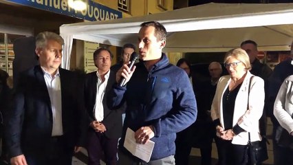 Thomas Vasserot lors de la présentation de la liste.