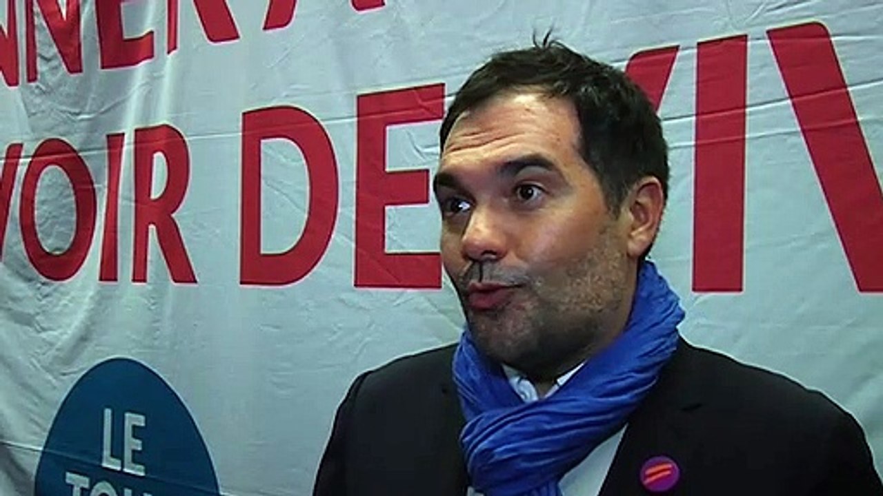 Stéphane Junique à Rennes pour la présentation du Pacte du pouvoir de vivre