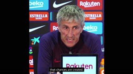 Setien not concerned by Messi goal drought