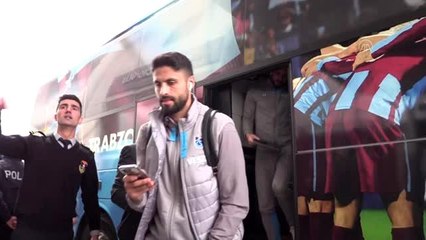 Trabzonspor kafilesi Gaziantep'te