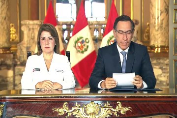 Presidente confirma primer caso de coronavirus en Perú