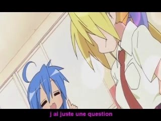 lucky star kuroi sensei