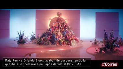 Katy Perry y Orlando Bloom acaban de posponer su boda que iba a ser celebrada en Japón debido al COVID-19.