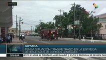 Tensa situación en Guyana ante denuncias de fraude electoral