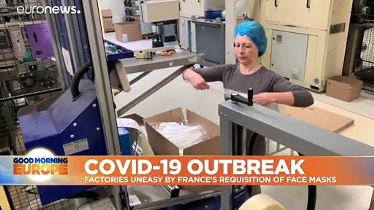 Coronavirus: French protective mask manufacturer scraps NHS order to keep masks in France