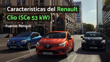 Características del Renault Clio (SCe 53 kW)