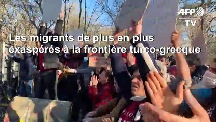 Migrants : tensions à la frontière gréco-turque