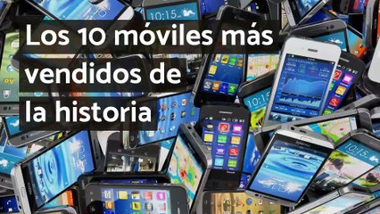 Los 10 móviles más vendidos de la historia