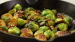 Skillet Braised Brussels Sprouts