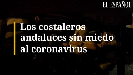 Los costaleros andaluces sin miedo al coronavirus