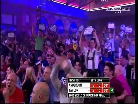 PDC World Championship Darts 2015 Final - Gary Anderson vs Phil Taylor 3of3