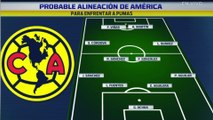 Liga MX: La posible la posible alineación del América