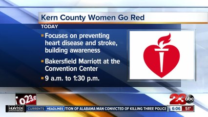Kern County women go red