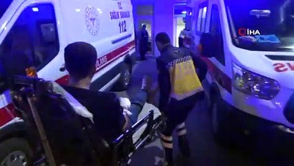 Elinde havai fişek patladı