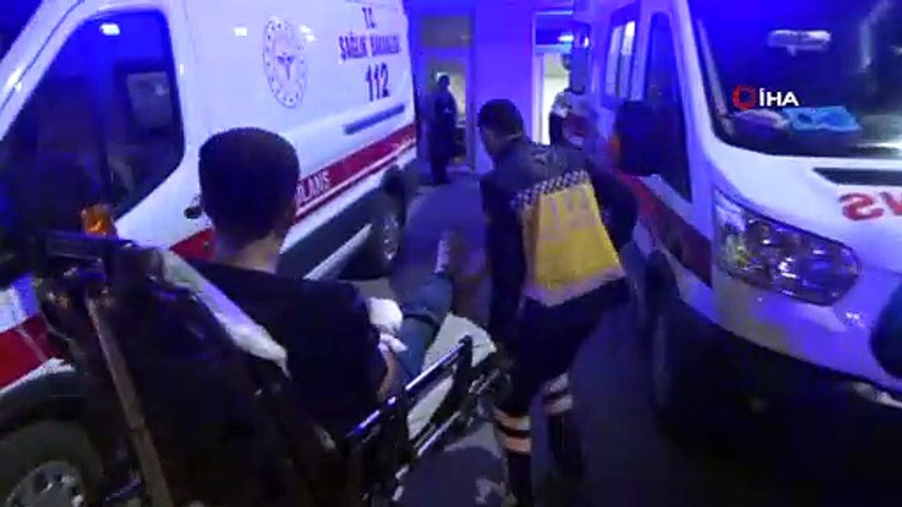 Elinde havai fişek patladı