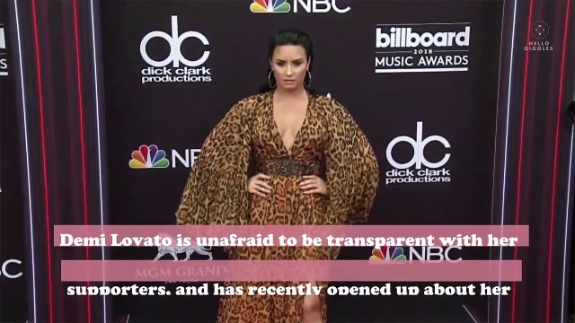 Demi Lovato addresses her relapse in her new single I Love Me