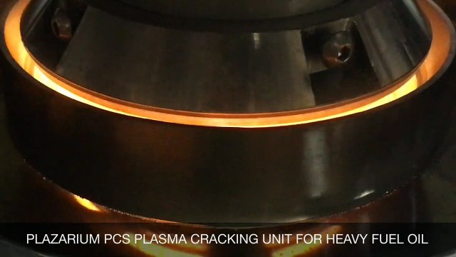 PLAZARIUM PCS plasma cracking unit for Heavy fuel