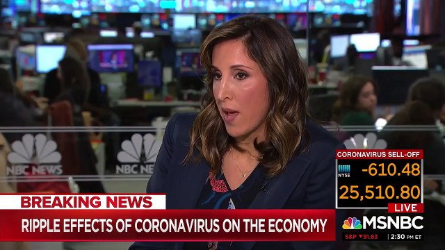 It isn't just movie theaters and barbershops if coronavirus gets worse we're looking at major problems
