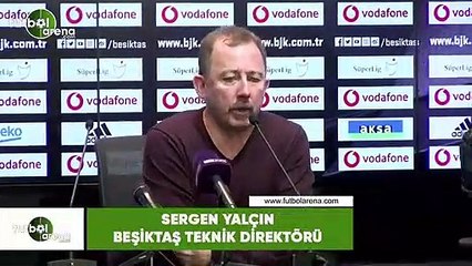 Sergen Yalçın: "Oyun olarak beklenenin gerisinde kaldık"