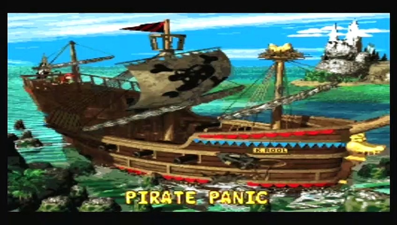 Donkey Kong Country 2 Part1 Pirate Panic