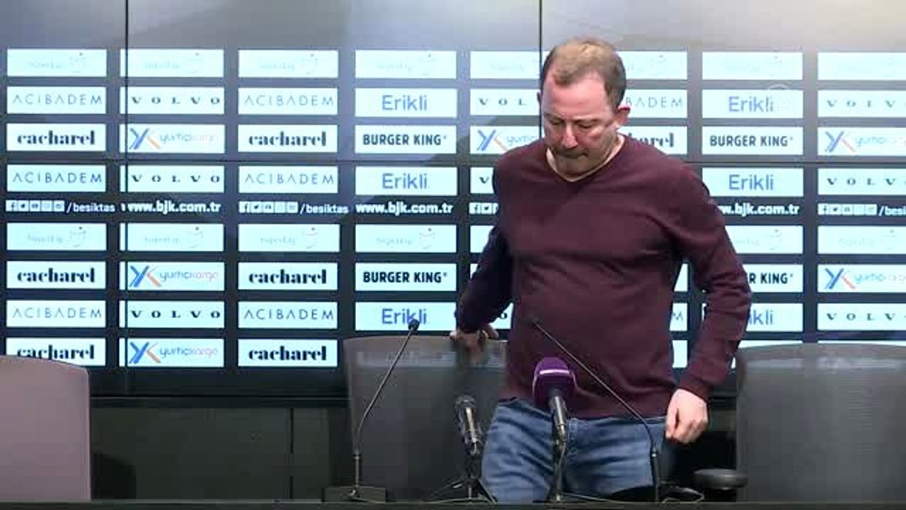 Beşiktaş-Ankaragücü maçının ardından - Sergen Yalçın (1)