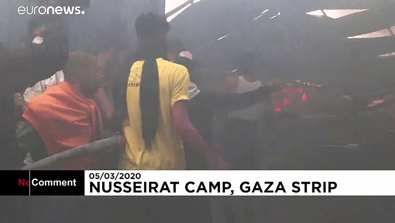 Gazastreifen: Zehn Tote bei Großbrand