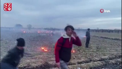 Yunanistan’dan mültecilere sert müdahale