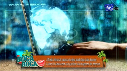 VIDEO | A Danilo Esteves le robaron su celular donde tenía fotos íntimas ahora lo amenazan