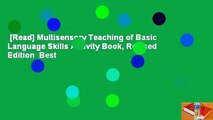 [Read] Multisensory Teaching of Basic Language Skills Activity Book, Revised Edition  Best