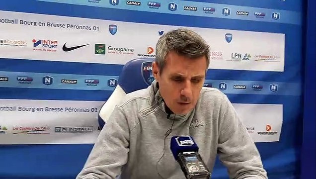 Bourg-en-Bresse / Stade lavallois : Olivier Frapolli