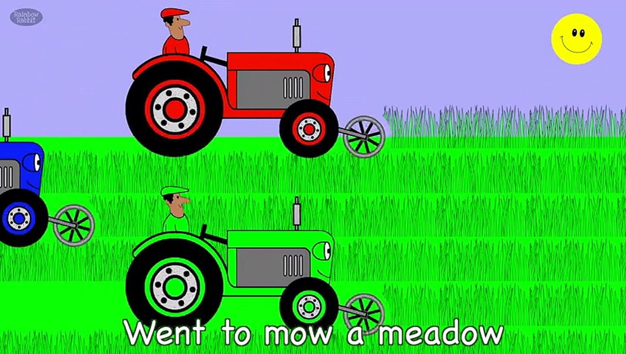 One Man Went To Mow NURSERY RHYME RainbowRabbit (Official Video) video Dailymotion