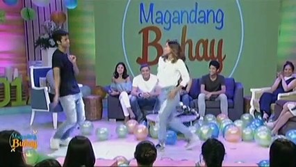 Donny and Hannah dance ""Juju On That Beat""