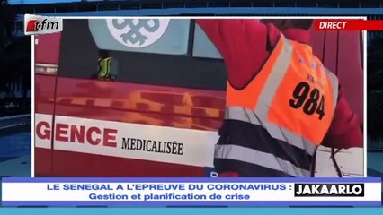 Jakaarlo bi du 06 Mars 2020 - Gestion et planification de crise