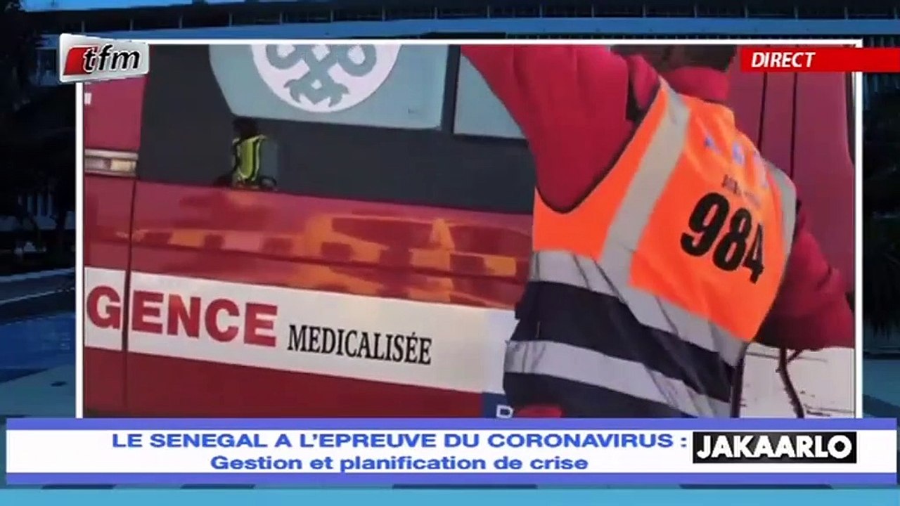 Jakaarlo bi du 06 Mars 2020 - Gestion et planification de crise